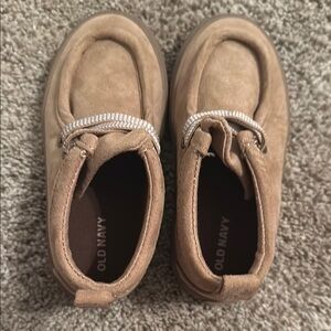 Old Navy Light Brown Suede Loafers